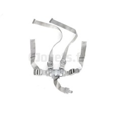 Harnais Gris Pour Chaise Haute